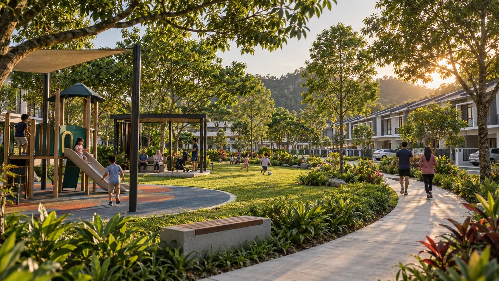 Rimba Terraces conceptual amenity